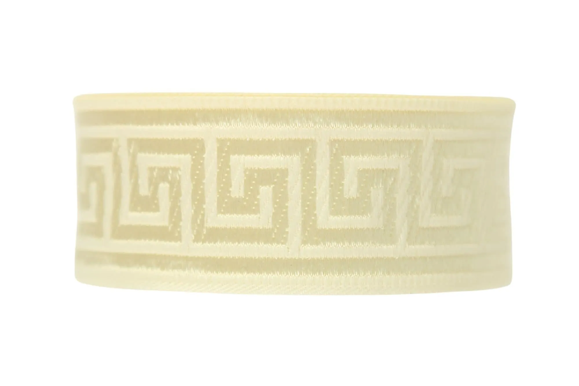 1.37 inches Greek Key Jacquard Ribbons, 35mm Woven Trim, Meander Webband, Costume Ribbon, Brocade Fabric 35062