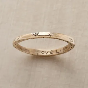 14Kt Yellow Gold Vitality Ring