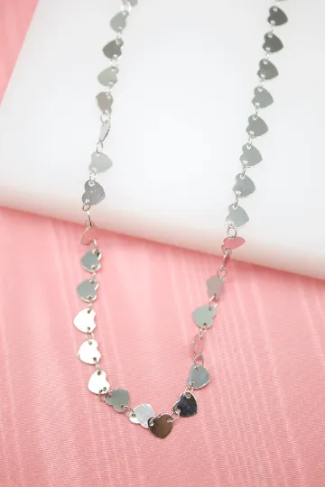 18K Gold Filled Hearts Choker  (G37)