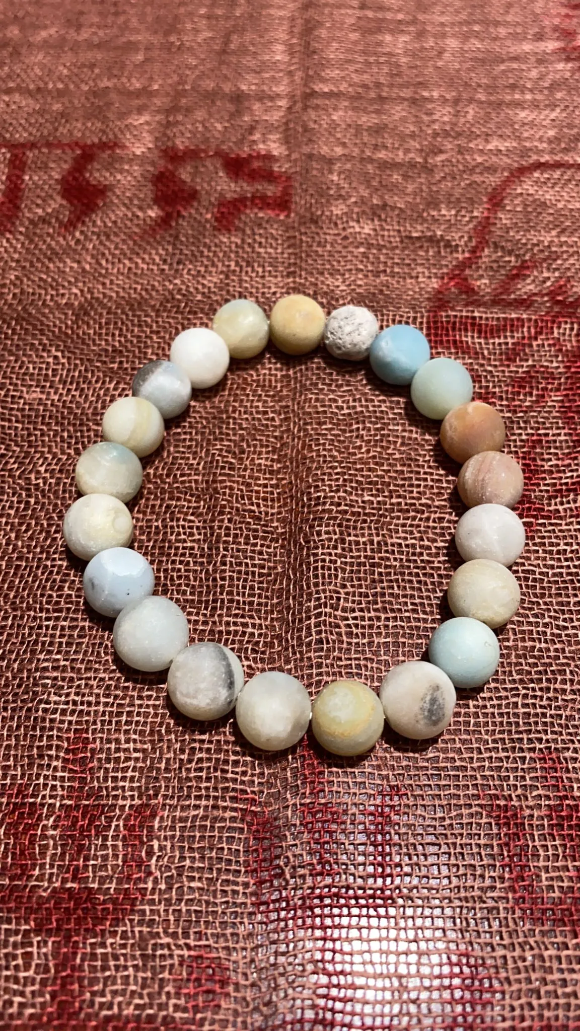 8MM Matte Amazonite Bead Bracelet