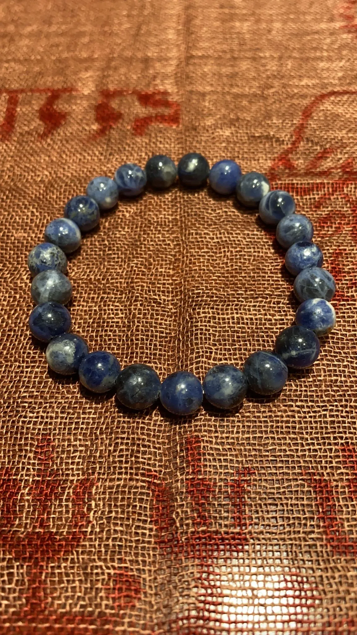 8MM Sodalite Bead Bracelet