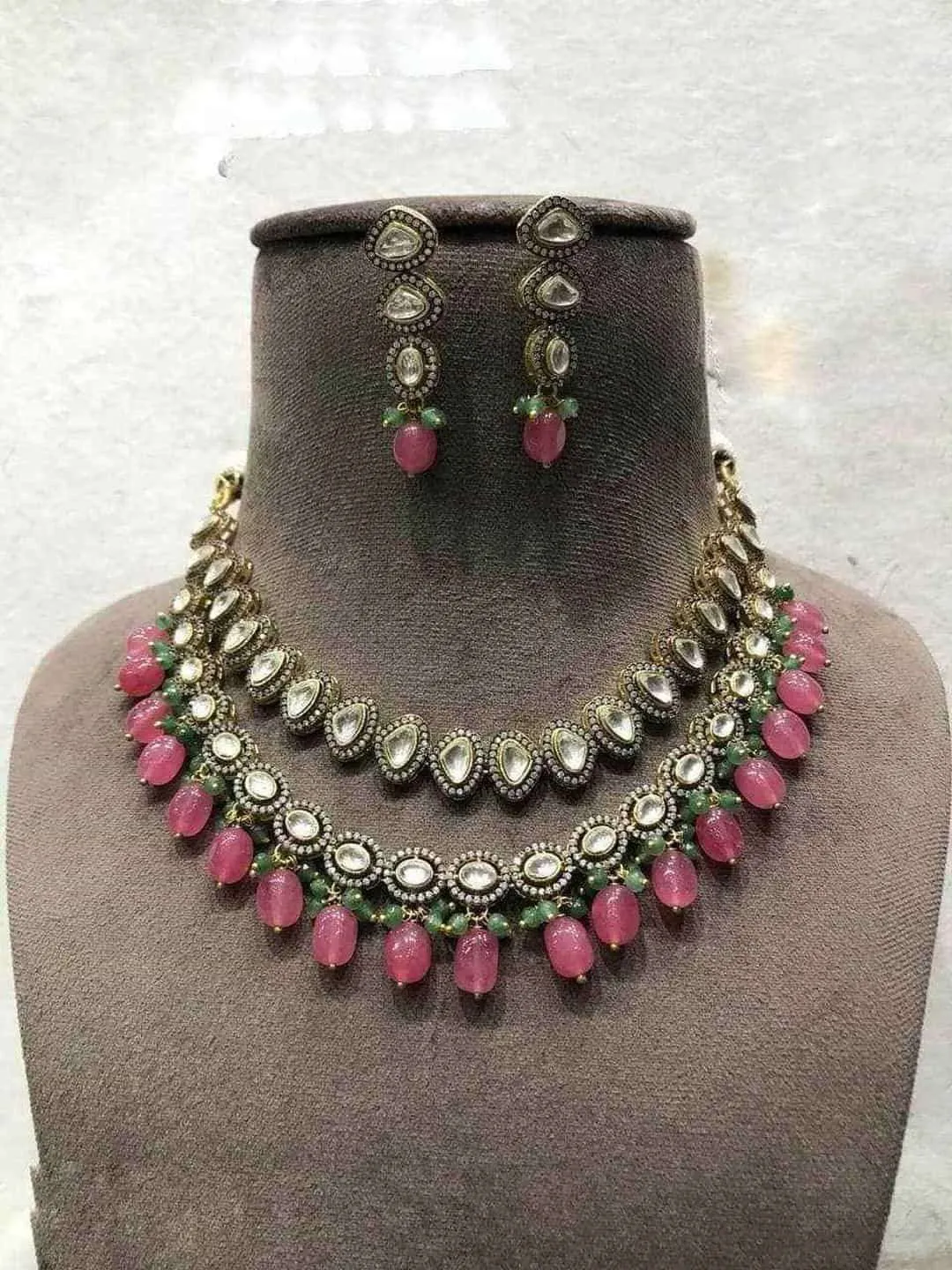 Ad Polki Necklace