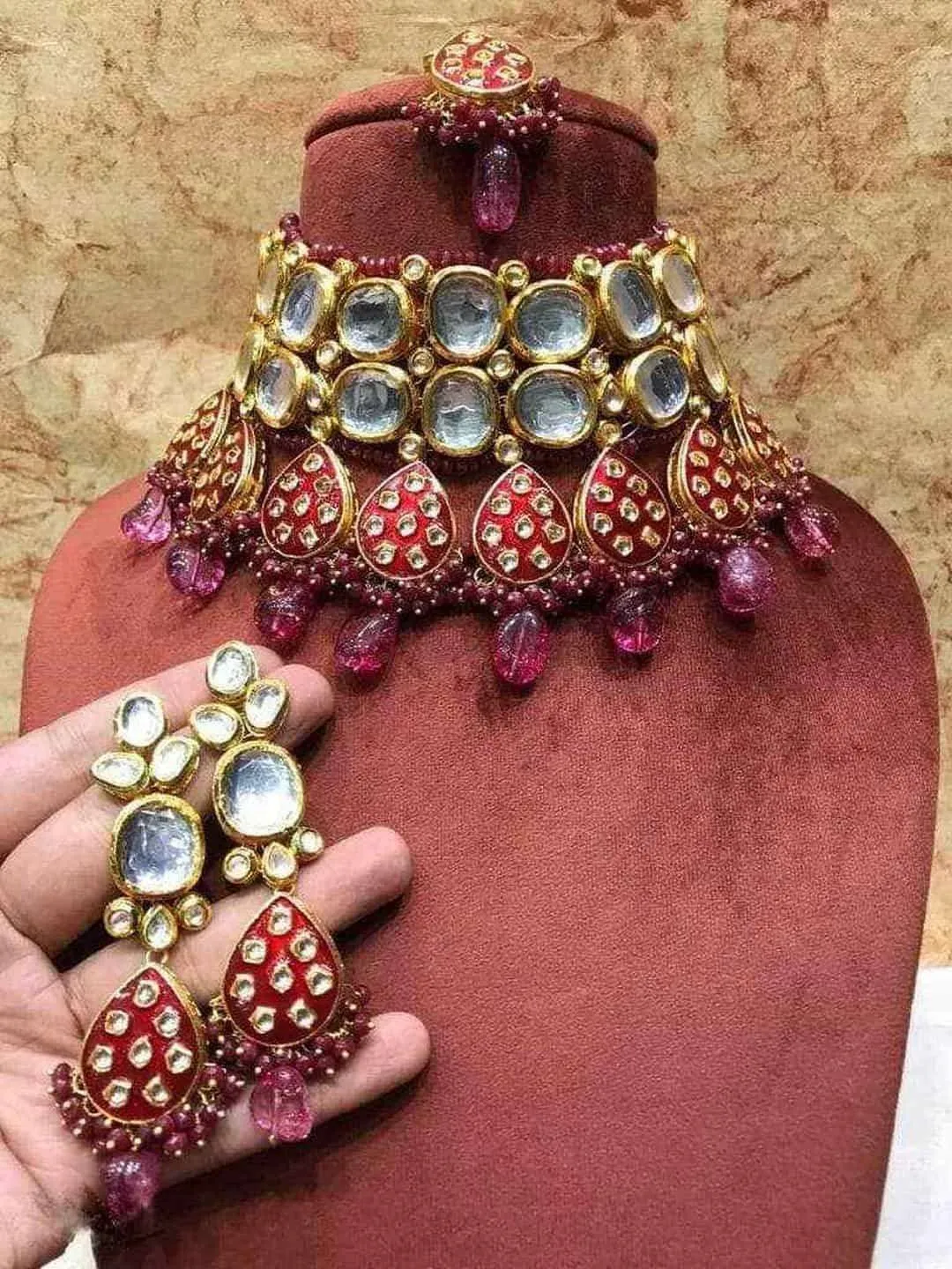 Big Kundan Necklace