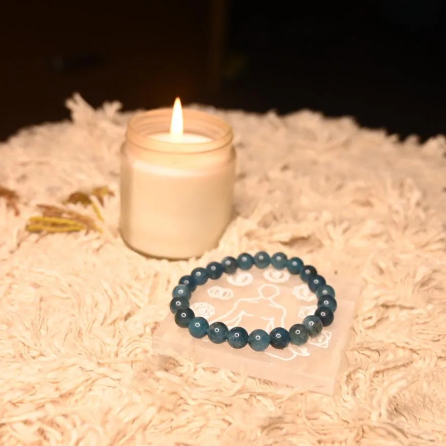 Blue Apatite Bracelet