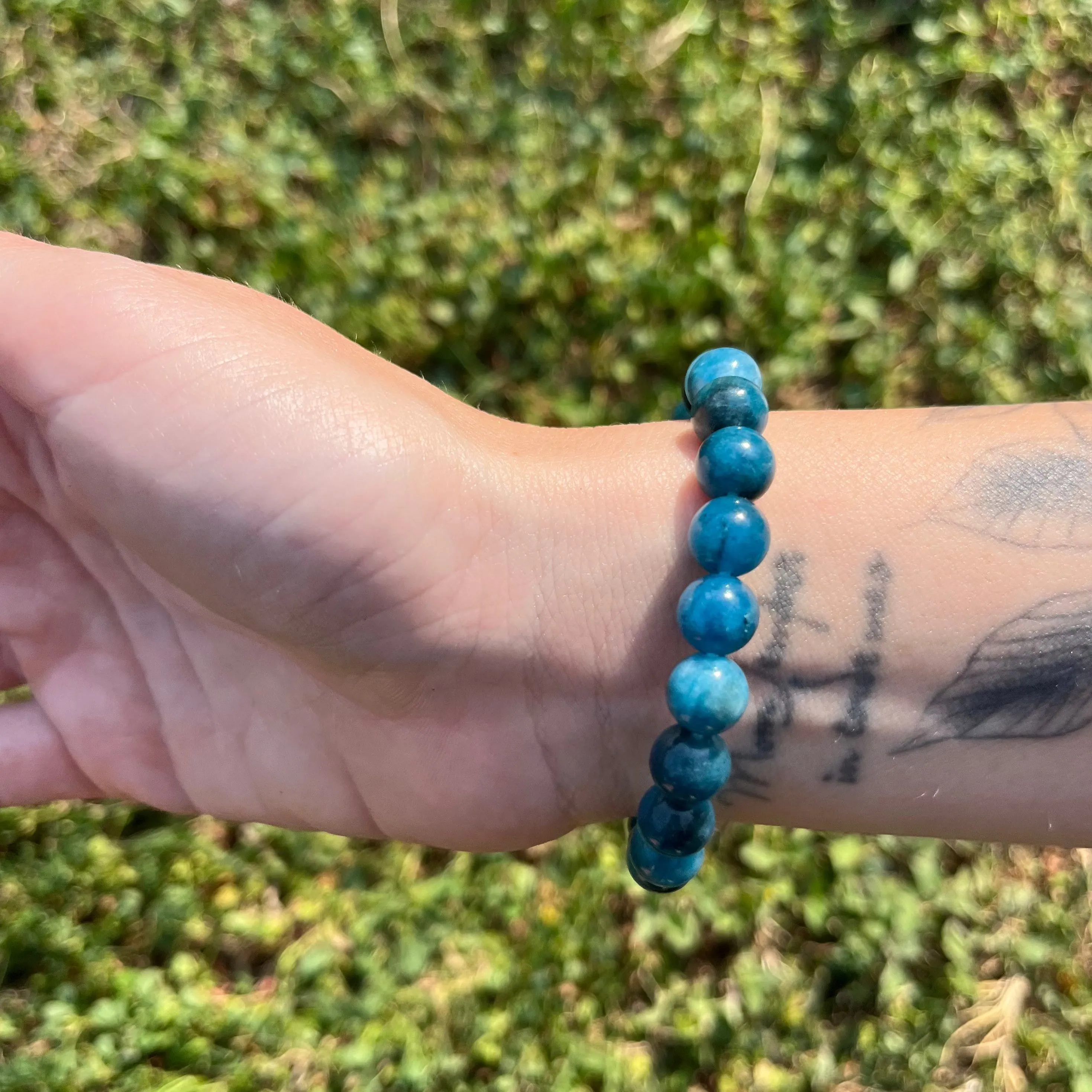 Blue Apatite Bracelet