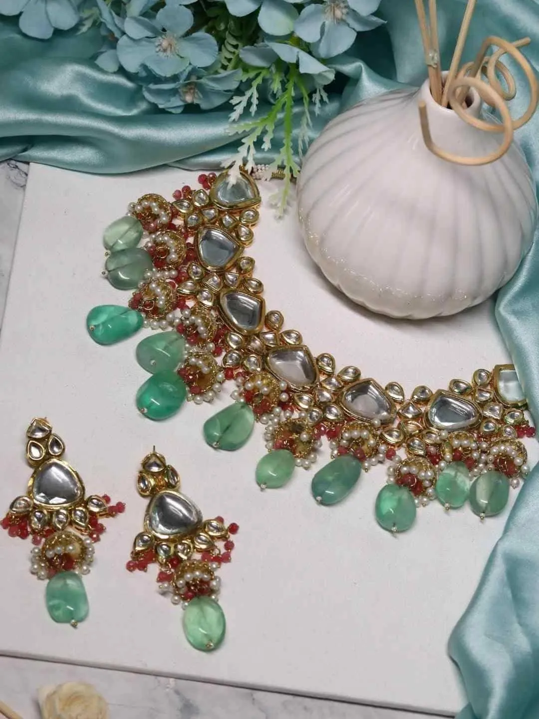 Bridal Jumki Necklace