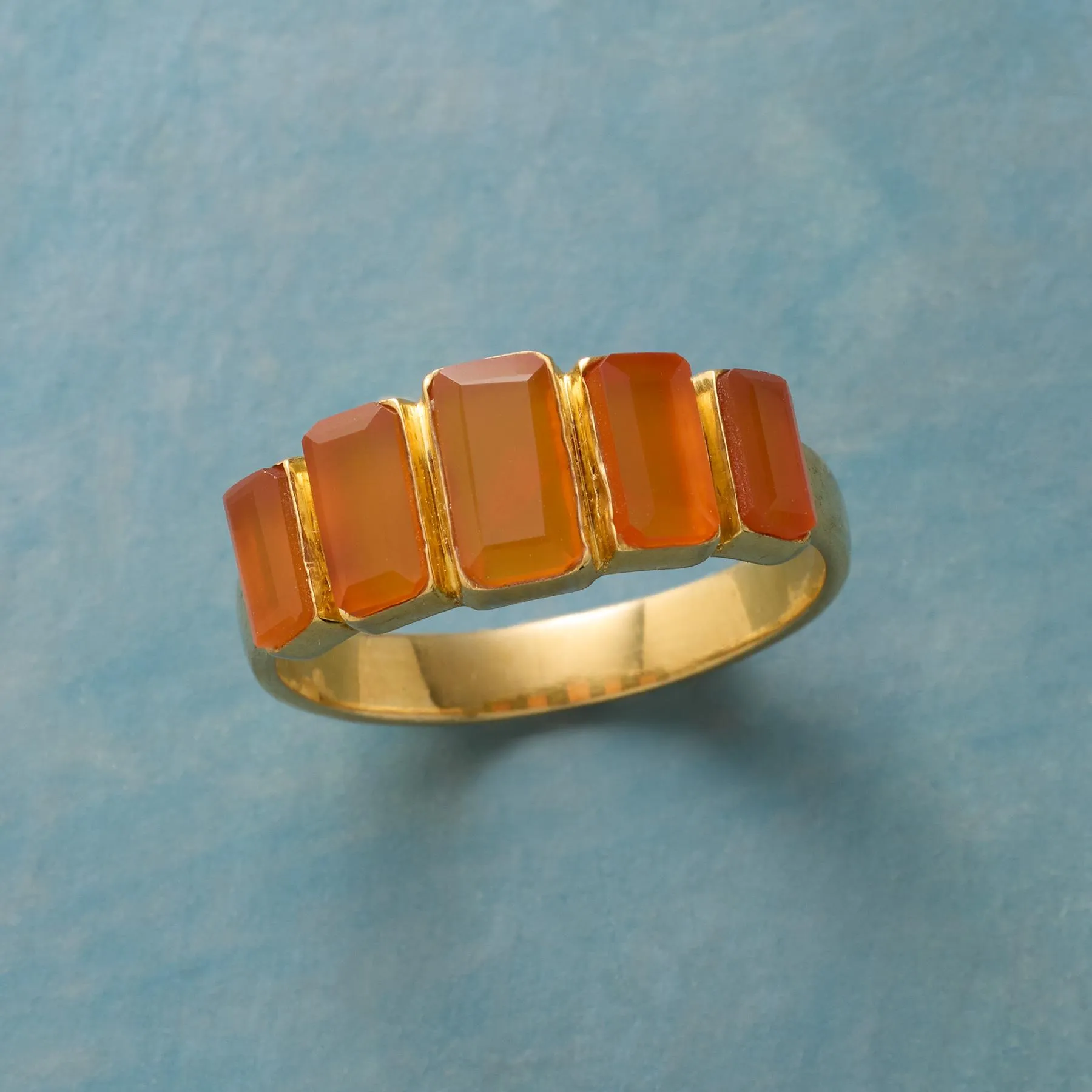 Carnelian Archway Ring