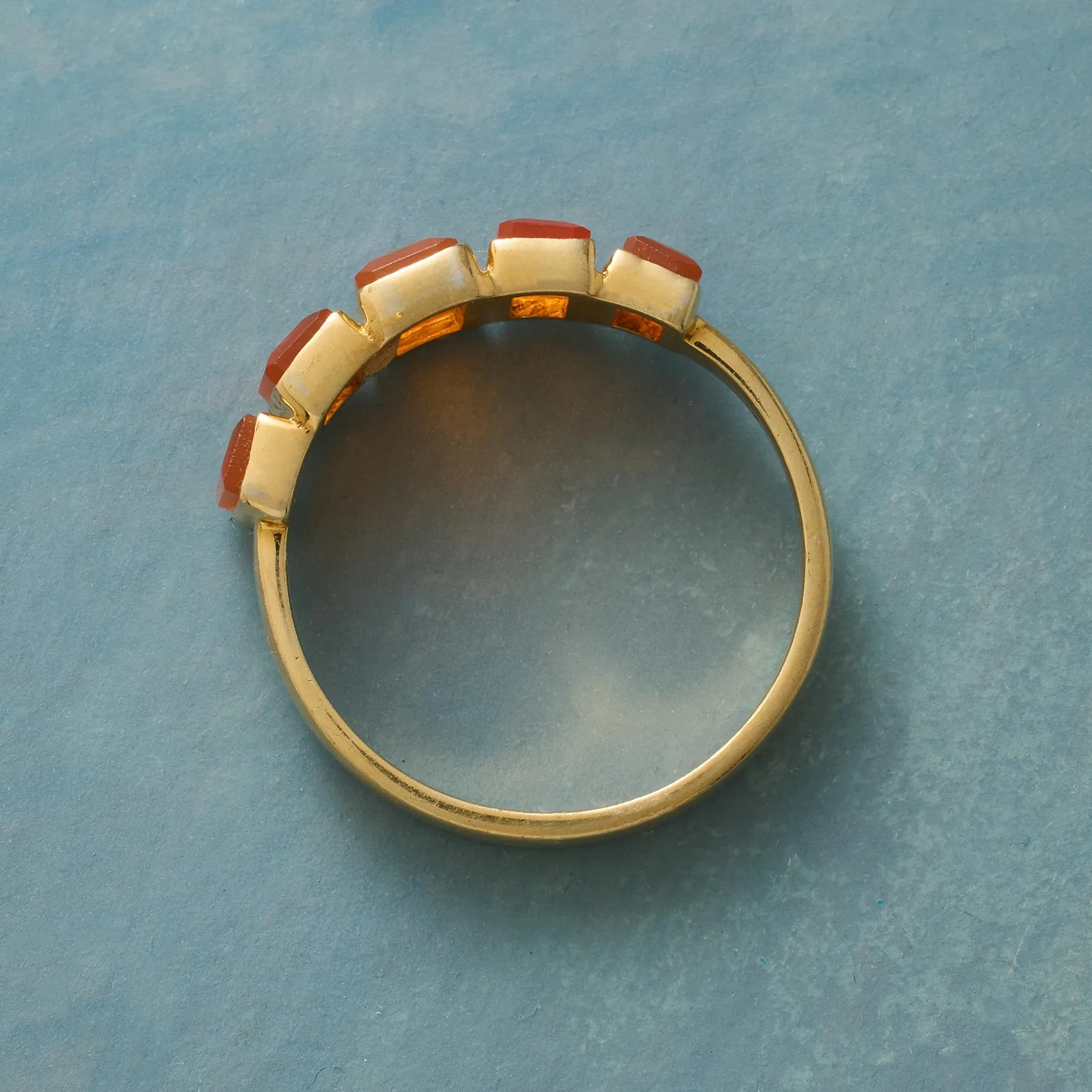 Carnelian Archway Ring