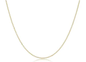 Choker Classic Beaded Chain - Gold