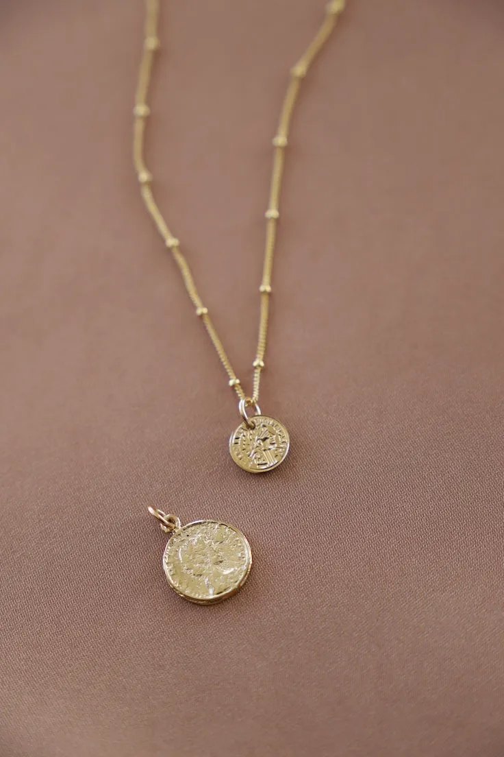 COIN CHARM NECKLACE