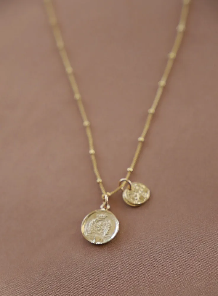 COIN CHARM NECKLACE