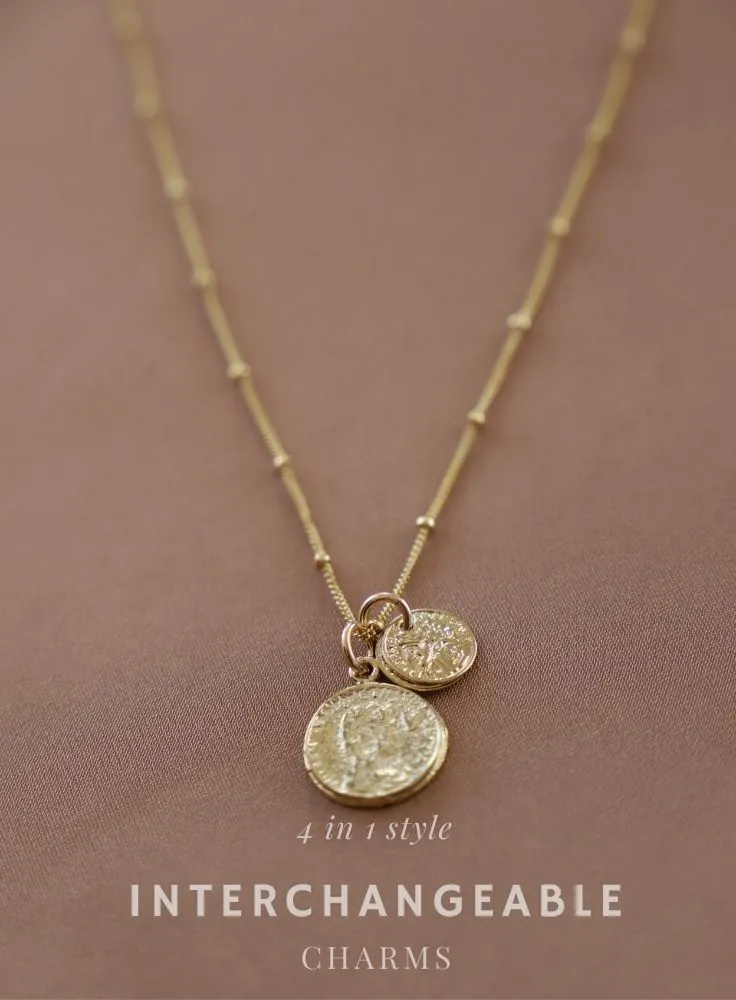 COIN CHARM NECKLACE