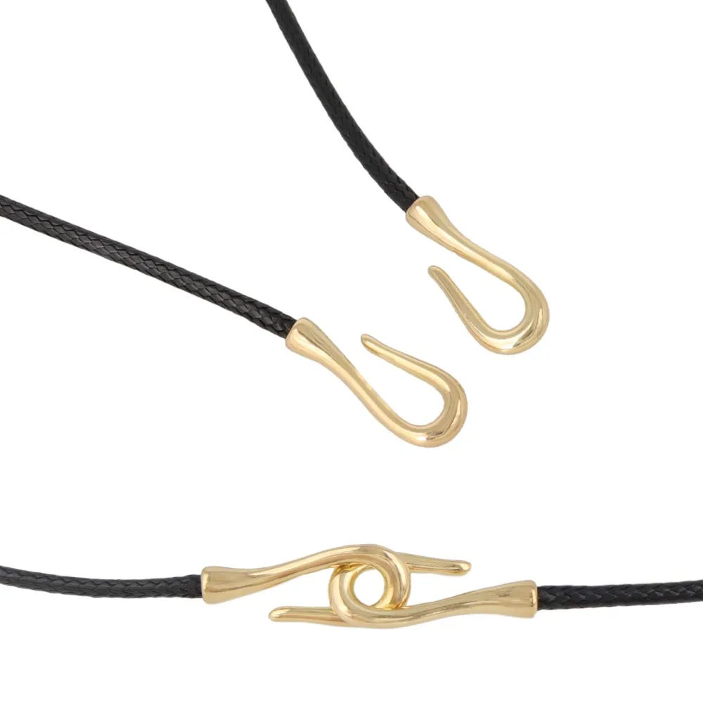 Cord Hook Choker Necklace