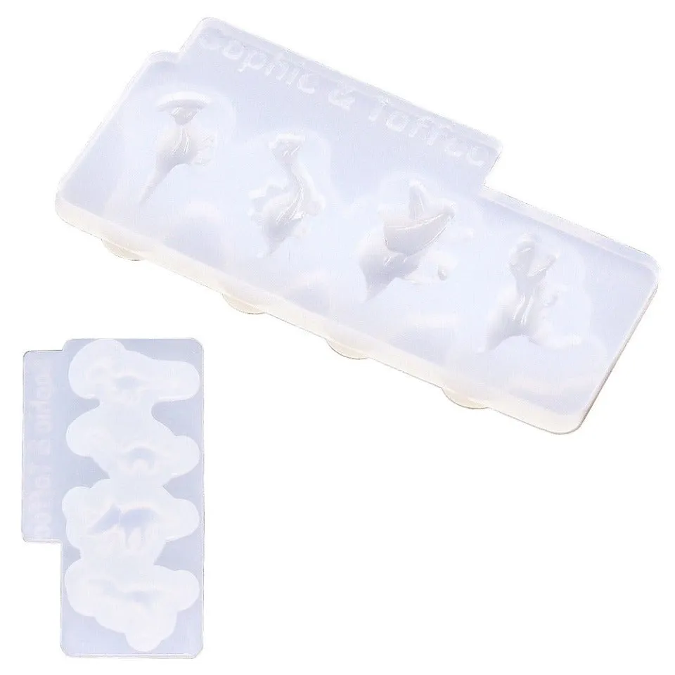 Dinosaur Rings Silicone Molds (2 Sets)