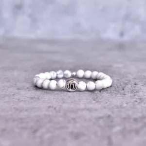 Divine Lotus - Howlite Bracelets