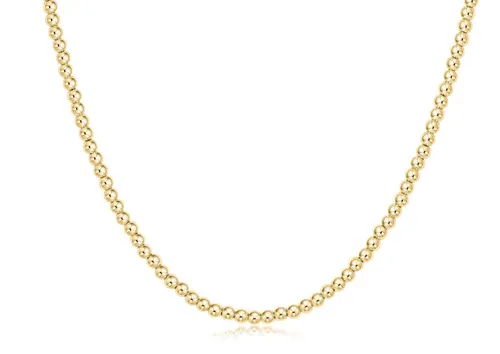 enewton - Classic Gold 3mm Bead Choker