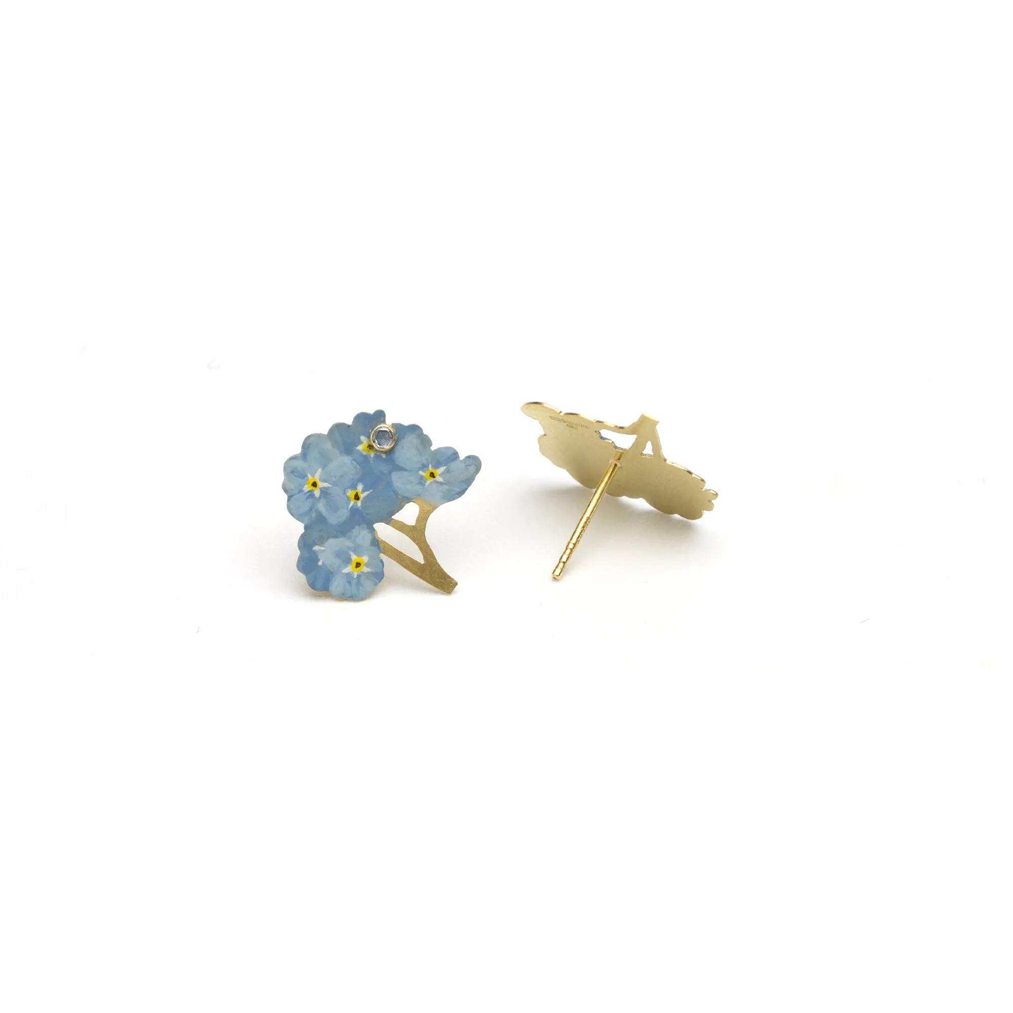 Forget Me Not Stud Earrings