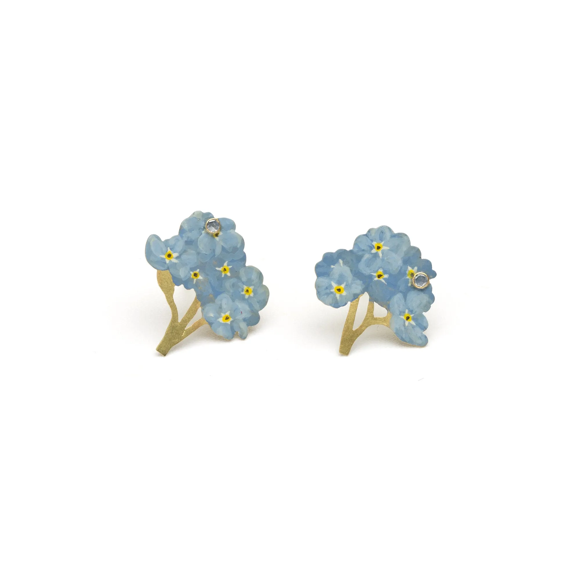 Forget Me Not Stud Earrings