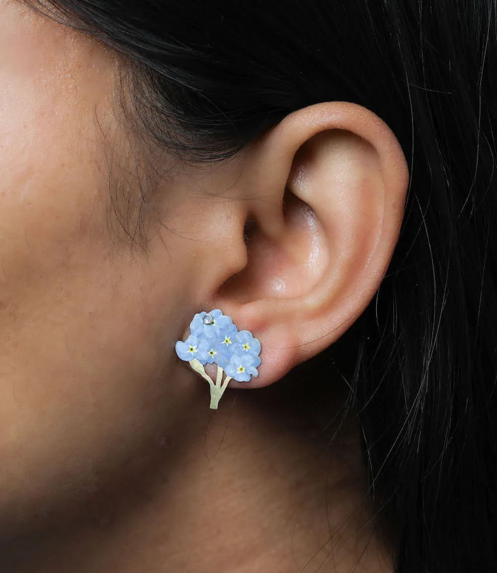 Forget Me Not Stud Earrings