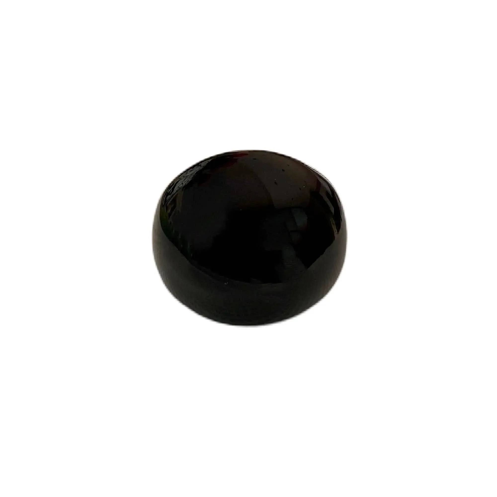 Glossy Black Dome Statement Ring