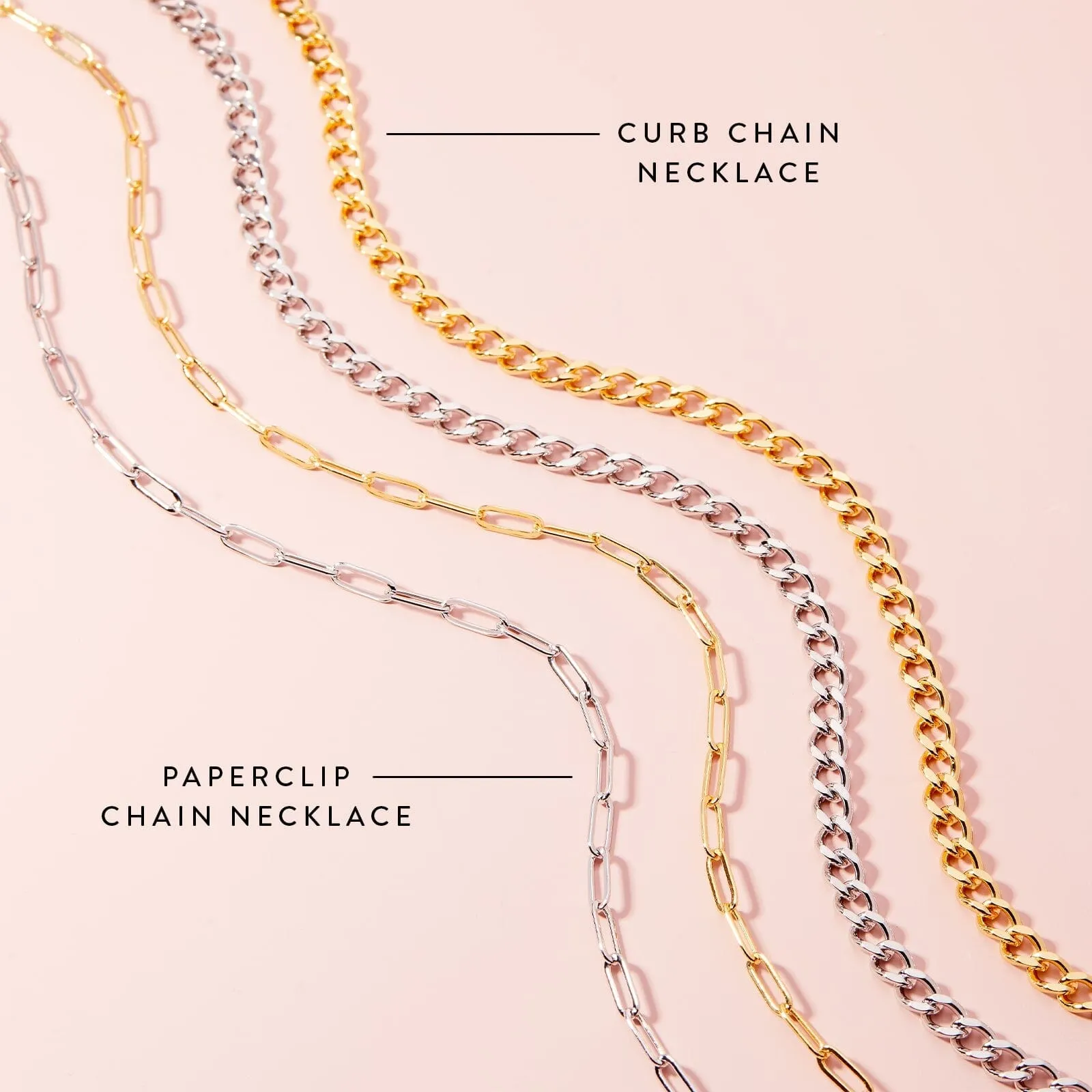 Harper Curb Chain Necklace