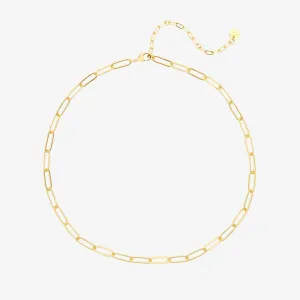 Harper Statement Paperclip Chain Necklace