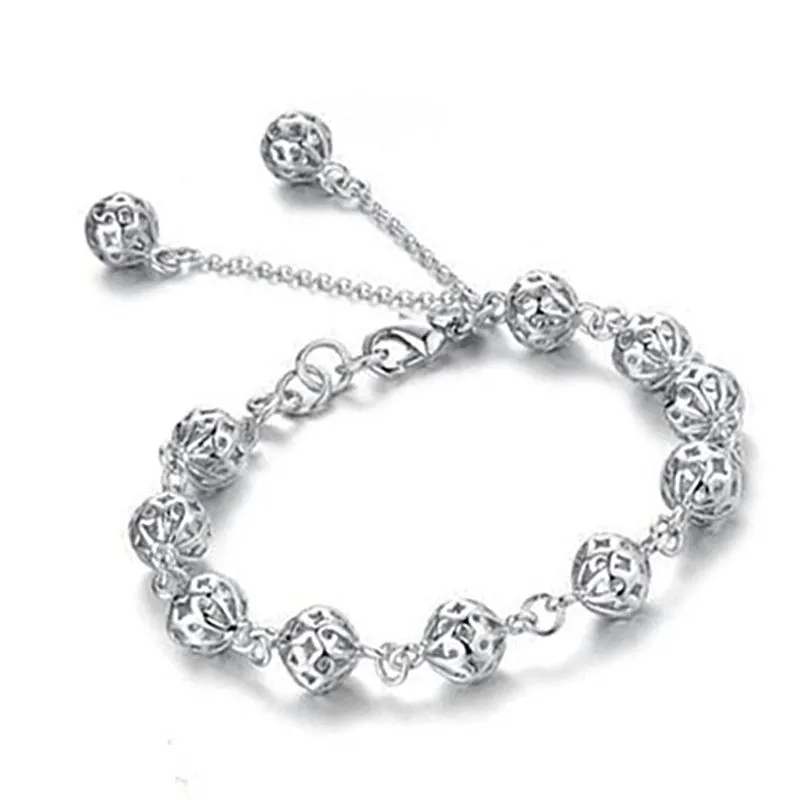 Hollow exquisite ball bracelet