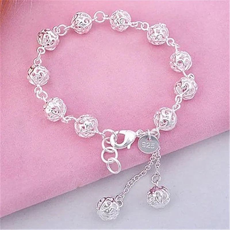 Hollow exquisite ball bracelet