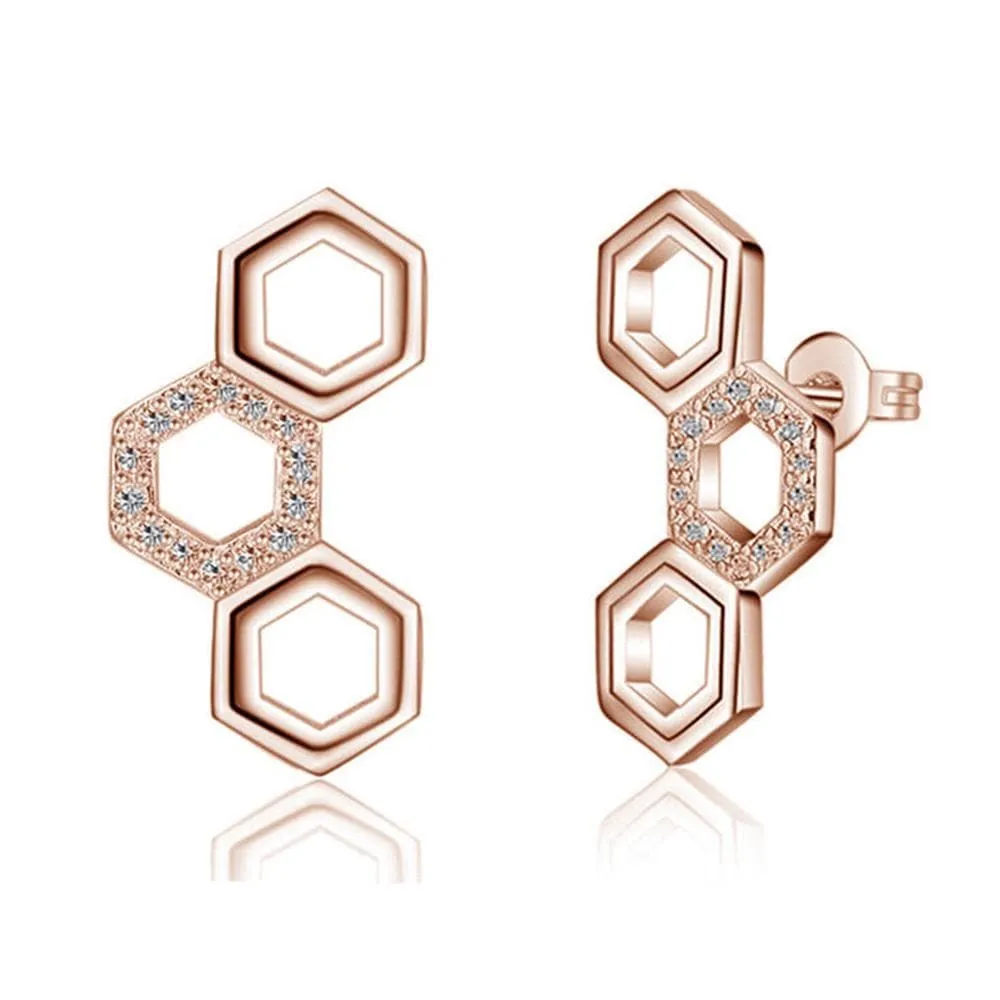 Honeycomb Earrings