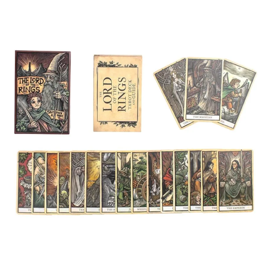 Insight Editions The Lord of the Rings Tarot Deck & Guidebook