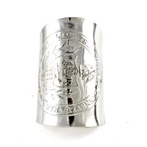 International Silver 13 Colonies Shield Spoon Ring