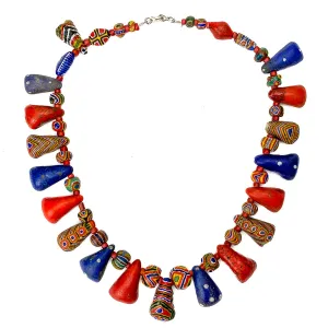 Kiffa Heirloom Antique Bead Necklace