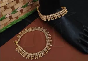 Kundan Anklets