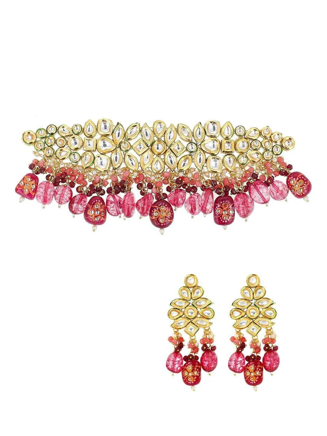 Masoom Minawala In Kundan Semi Precious Choker