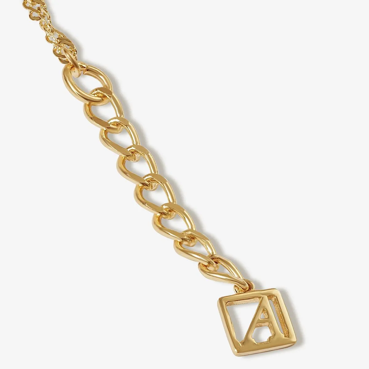 Mondechai ornate twisted chain anklet