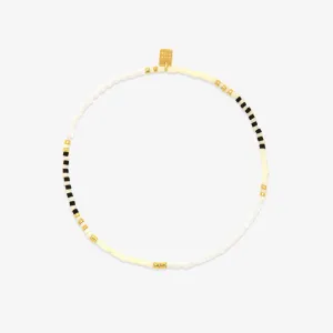 Monochrome Stretch Anklet