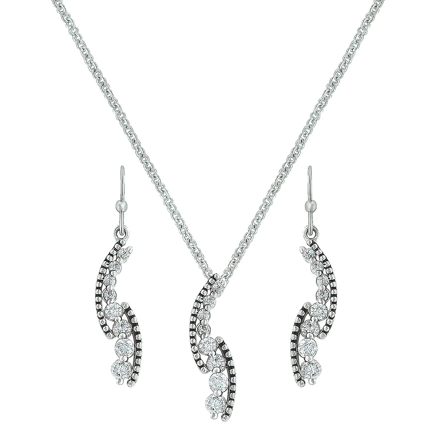 Montana Silver Sparkling Pathway Jewelry Set