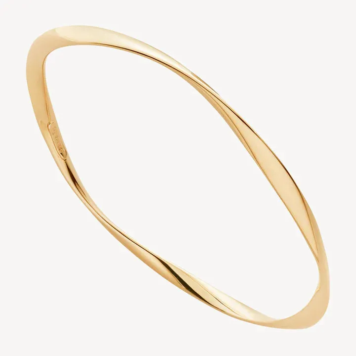 Najo Garden of Eden Bangle Yellow Gold 68mm