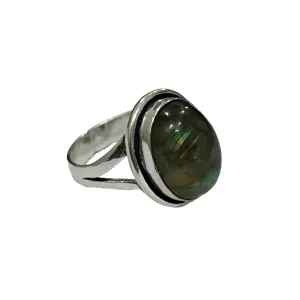 Natural Labradorite Ring, Labradorite Gemstone Ring, Labradorite Adjustable Ring, Labradorite Stone Ring, Labradorite Crystal Ring