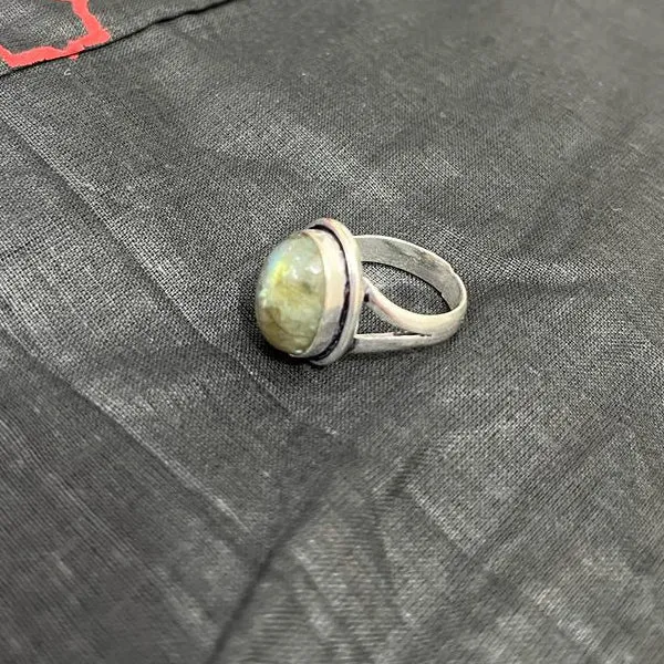 Natural Labradorite Ring, Labradorite Gemstone Ring, Labradorite Adjustable Ring, Labradorite Stone Ring, Labradorite Crystal Ring