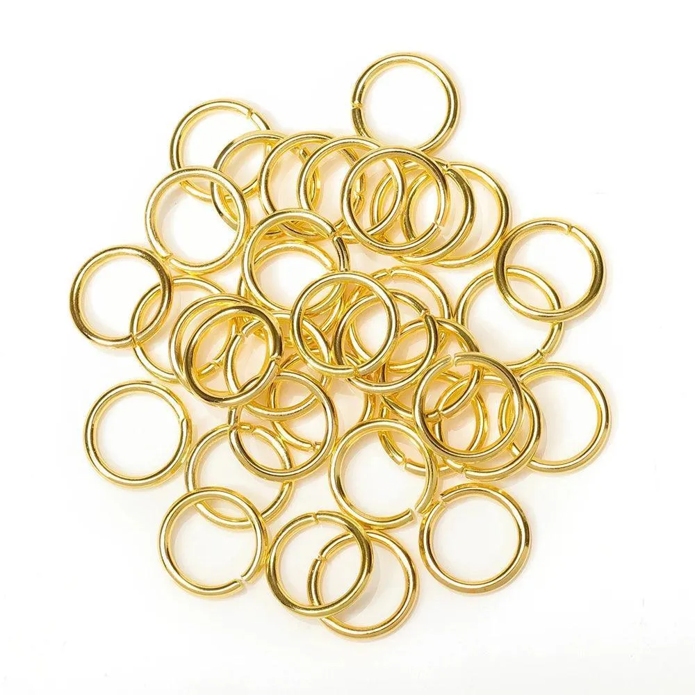 Open Circle Jump Rings Set: Vibrant Colors for DIY Jewelry Making