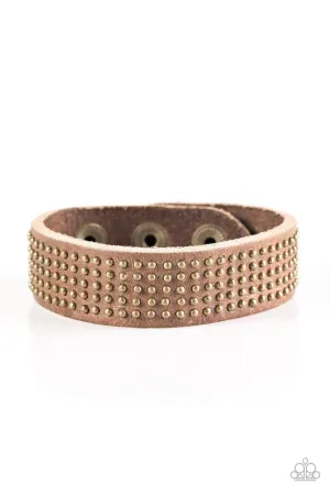 Paparazzi Bracelet ~ Road Pilot - Brown