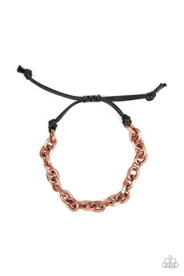 Paparazzi Bracelet ~ Rumble - Copper