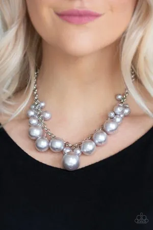 Paparazzi Necklace ~ Broadway Belle - Silver