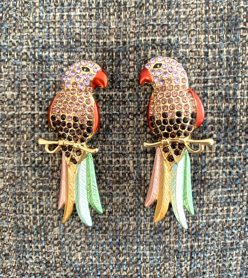 Parrot Earrings