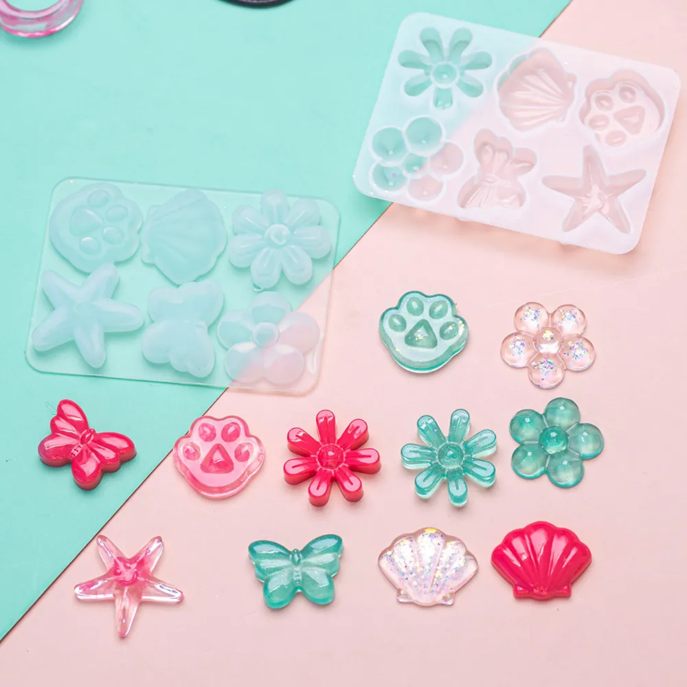 Pendant & Rings Silicone Molds Set