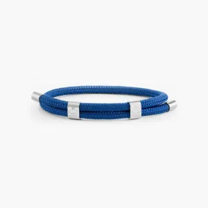 Pig & Hen Little Lewis DBL Rope Bracelet Cobalt/Silver