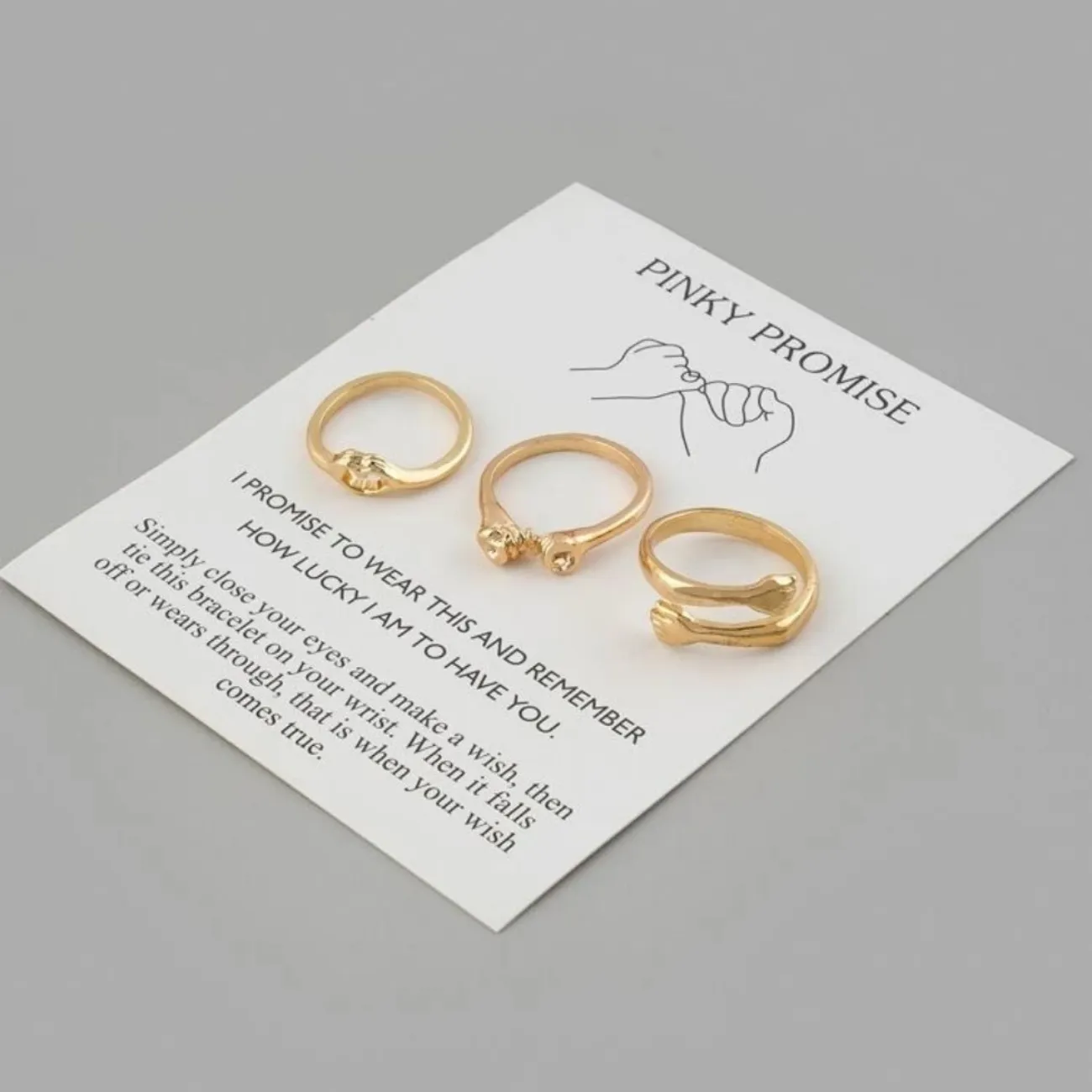 Promise Rings ( 3 pcs )