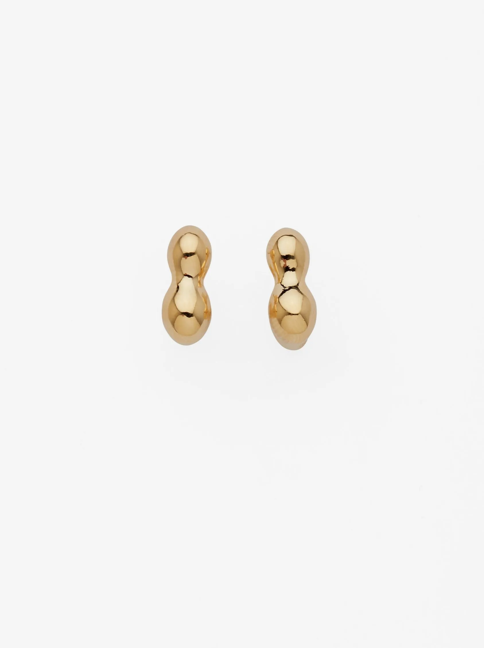 Reliquia Molten Earrings in Gold