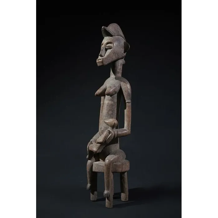 Senufo Tyepka Maternity Figure, Cte d'Ivoire #751